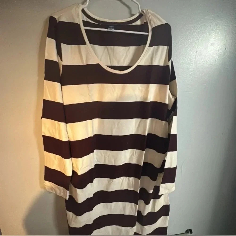 Old navy women’s Maternity Long Sleeve Jersey knit Bodycon‎ dress size xxl